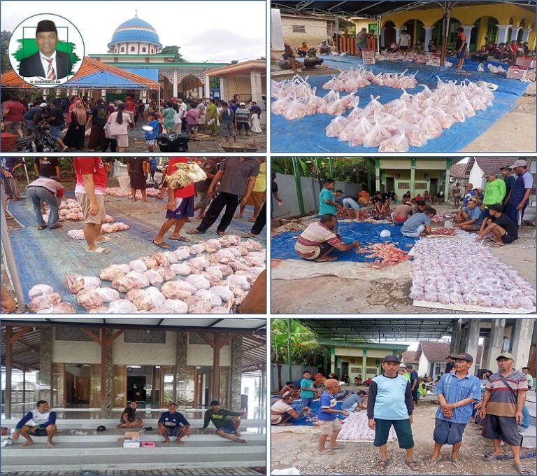 Jelang Idul Adha, Anggota DPRD Banyuwangi Fraksi PKB H. Susiyanto Salurkan 1 Sapi dan 10 Kambing Kurban di Purwoharjo